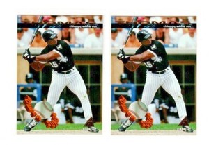 (2X) 1994 Pinnacle Power Surge FRANK THOMAS #PS6   [Mint]