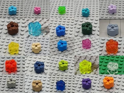 LEGO® 6x Basic Rundstein Brick 2x2x1 - 3941 - versch. Farben - Bild 1 von 2