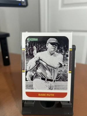 Panini Donruss Babe Ruth 2021 1987 retro #228 - Yankees de Nueva York Foto 1 de 2