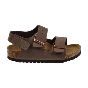 Birkenstock Milano HL Big Kids' Sandals Mocha 1019600 - Picture 1 of 6