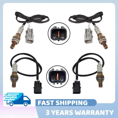 Juego de 4 sensores de oxígeno ascendente + descendente para Hyundai XG350 3,5 L V6 2003 2004 2005 EE. UU. Foto 1 de 4