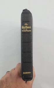 The Holy Bible Douay Version John Murphy Company Genuine Leather - Picture 1 of 11