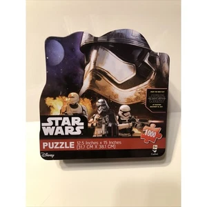Disney Star Wars Puzzle Tin 1000pc New Puzzle Is Sealed. See Photos Tin Dented - Picture 1 of 8