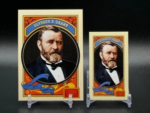 2014 Panini Golden Age Ulysses S. Grant #10 & Mini Tobacco President - Picture 1 of 2