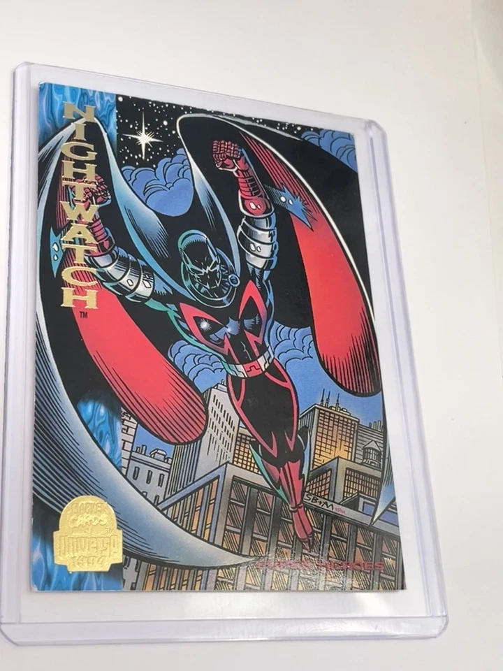 1994 FLEER MARVEL Nightwatch Card #128 - FREE SHIPPING - Image 1 of 2