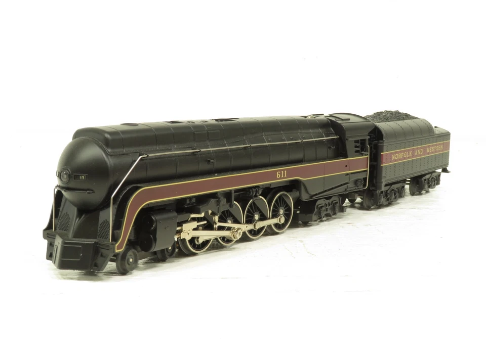 MTH MT-1105 Norfolk & Western Class J Steam Loco Whistle Smoke LN - Image 1 of 4