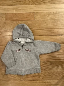 Kids Harvard Zip Up Hoodie 12 Months - Picture 1 of 5