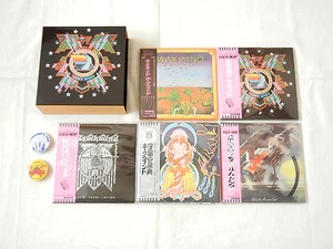 Hawkwind JAPAN 5 titles Mini LP HQCD PROMO BOX 2PIN BAGDE SET - Picture 1 of 3