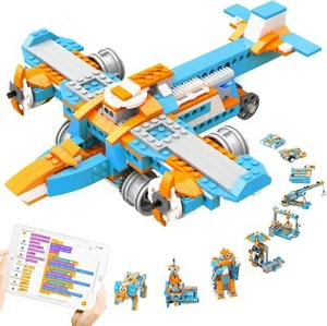 Robot Building Kit, 10 in 1 Programmable APP RC Robot/Car Robotics - Picture 1 of 6