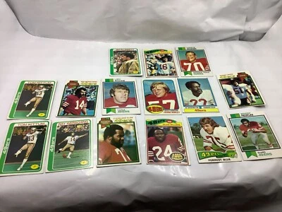 Vintage 1970s San Francisco 49ers Football Cards 15 Total Super Bowl - Image 1 of 4