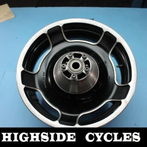 1284 12 HARLEY-DAVIDSON ELECTRA GLIDE REAR WHEEL BACK RIM 16X5.00 CAST - Picture 1 of 9