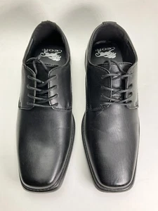 LEOR Black Dress Lace Oxford Shoes Size 7 Men’s New With Box - Picture 1 of 7