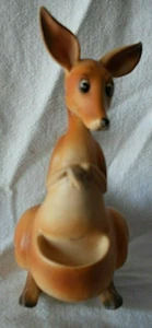 Vintage Josef Originals Japan 5 1/2" Rocking Mama Kangaroo Figurine - Picture 1 of 6