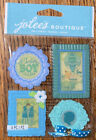 Jolees BABY BOY MINI FRAMES New Born Scrapbook Stickers Pictures Room Decoration