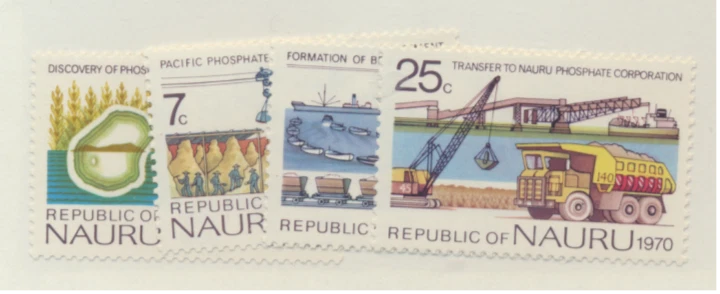 Nauru Stamps Scott #120 To 123, Mint Hinged - Image 1 of 1