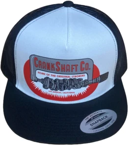 CRANKSHAFT CO. (2 Colors Available)Home of the Original Strokers Flat Bill Truck - Picture 1 of 3