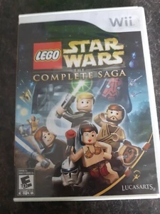 LEGO Star Wars The Complete Saga 2007 Nintendo Wii Game COMPLETE Good Condition - Picture 1 of 2