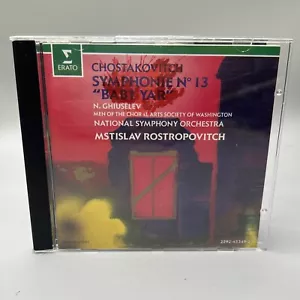 DMITRY SHOSTAKOVICH Shakovich: Symphony No. 13, Op. 113 "babi Yar" - CD - Picture 1 of 6