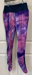 Nike Girls Polyester Spandex Run Leggings Size XL 26” Waist NWT Pink Purple - Picture 1 of 8
