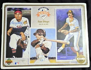 1992 Upper Deck All Star Fan-Fest July 10-14 signed, SEALED Ltd Ed photo/litho - Picture 1 of 5