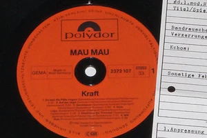 MAU MAU -Kraft- LP 1982 Polydor Archiv-Copy mint - Picture 1 of 1