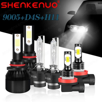 Kit de luces antiniebla Hi Lo para Acura RDX 2007-2015 2016 2017 HID 6X faros LED Foto 1 de 4