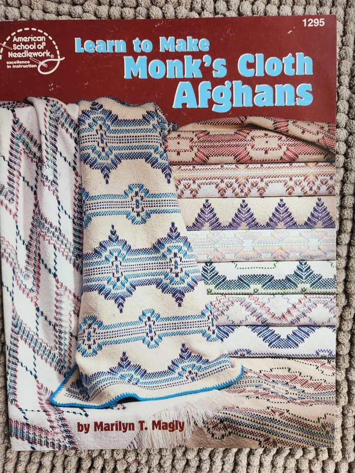 Learn to Make Monk's Cloth Afghans - Marilyn T. Magly - Image 1 of 2