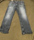 Levi's 558 Jeans Men’s Size 42x30 Blue Straight Denim See Pics 🔥🔥🔥🔥🔥
