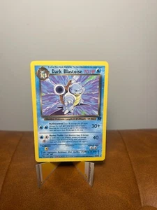 Dark Blastoise Team Rocket Rare 20/82 Pokemon Card Non Holo - Picture 1 of 4