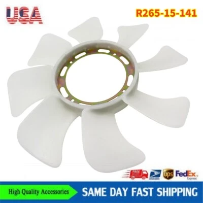 Hoja del ventilador de refrigeración del motor R265-15-141 para Mazda B2000 1989 B2200 B2600 2,6 L 90-93 Foto 1 de 4