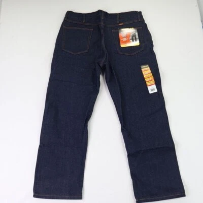 Rustler Advantage Jeans Mens 38x29 (Fits 37x29) Blue Regular Fit Boot New - Image 1 of 4