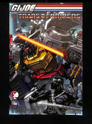 G.I. Joe vs Transformers: Art Of War #4 NM 9.4 Devils Due Publishing - Image 1 of 2