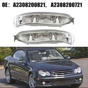 Signal Lights 2x Rearview Mirror Turn Signal 12V A2308200721 A2308200821 - Picture 1 of 12