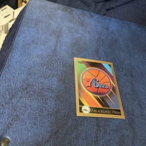 Philadelphia 76ers 1990 Skybox Team Logo Checklist Basketball Card - Picture 1 of 3