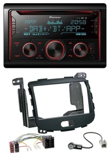 Pioneer 2DIN DAB MP3 Bluetooth USB CD Autoradio für Hyundai i10 08-13 Rubber Tou - Bild 1 von 7