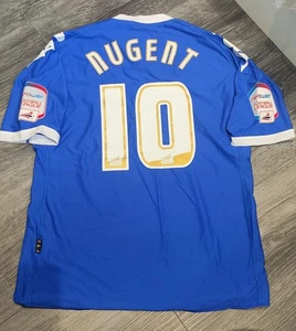 Portsmouth Fc Match Worn Shirt 2010/11 David Nugent COA Original Championship - Picture 1 of 14