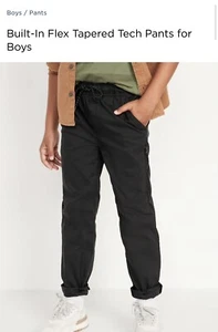 3 pairs of old navy M (8) Medium tech taper pants NWT - Picture 1 of 5