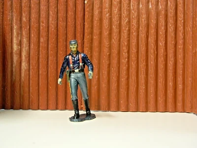 1 Marx 7th cavalryman Blue Plastic fully painted reissue 1/32 (June. Listing) - Image 1 of 4