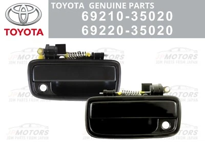 TOYOTA Genuine TACOMA 95-04 Outside Door Handle LH RH Set 69210 69220-35020 New - Изображение 1 из 4