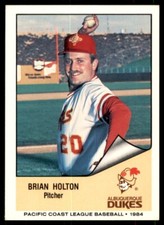 1984 Minor League Brian Holton (A) Albuquerque Dukes #168