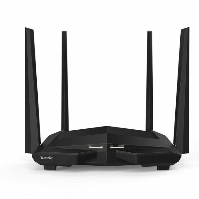 Tenda AC10U Wireless Dual-Band Router - Black