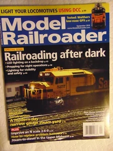 MODEL  RAILROADER Magazine Sept 2019 Railroading after dark - Picture 1 of 1