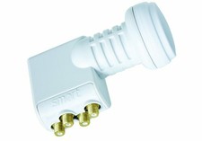Universal SMART Quatro LNB  0,1dB, vergoldete Anschlüsse