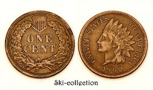 One Hundred 1908, Indian Head Cent. Usa. Bronze Sculpture