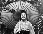 FILLE GEISHA JAPONAISE EN KIMONO, JAPON 1901 8x10 IMPRESSION PHOTO BRILLANTE