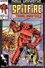 Spitfire and the Troubleshooters #3 FN 1986 Stock Image