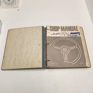 Shop Manual Honda Civic And Supplement 6163412 1974 - Picture 1 of 15