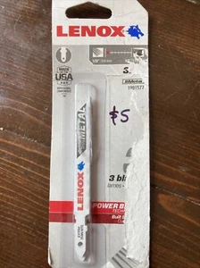 Lenox 32TPI B332T3 Extra Thin Metal 3 Blades - Picture 1 of 4