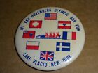 vintage Mt Van Hovenberg Lake Placid, NY Olympic Bob Run button
