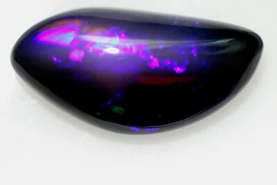4.93CT Wonderful Natural Color Play Black Opal Loose Gemstone - Image 1 of 3